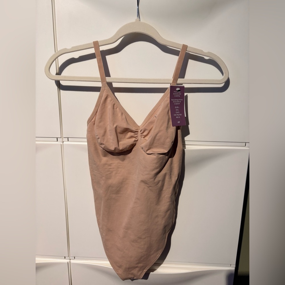 H&M Women's Shapewear Bodysuit - Nude